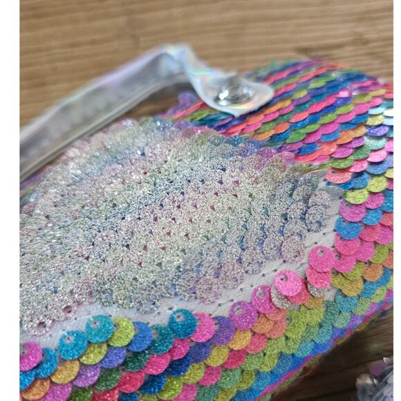 Children's Place Flip Sequin Sunglasses Case Bundle New - Picture 4 of 4